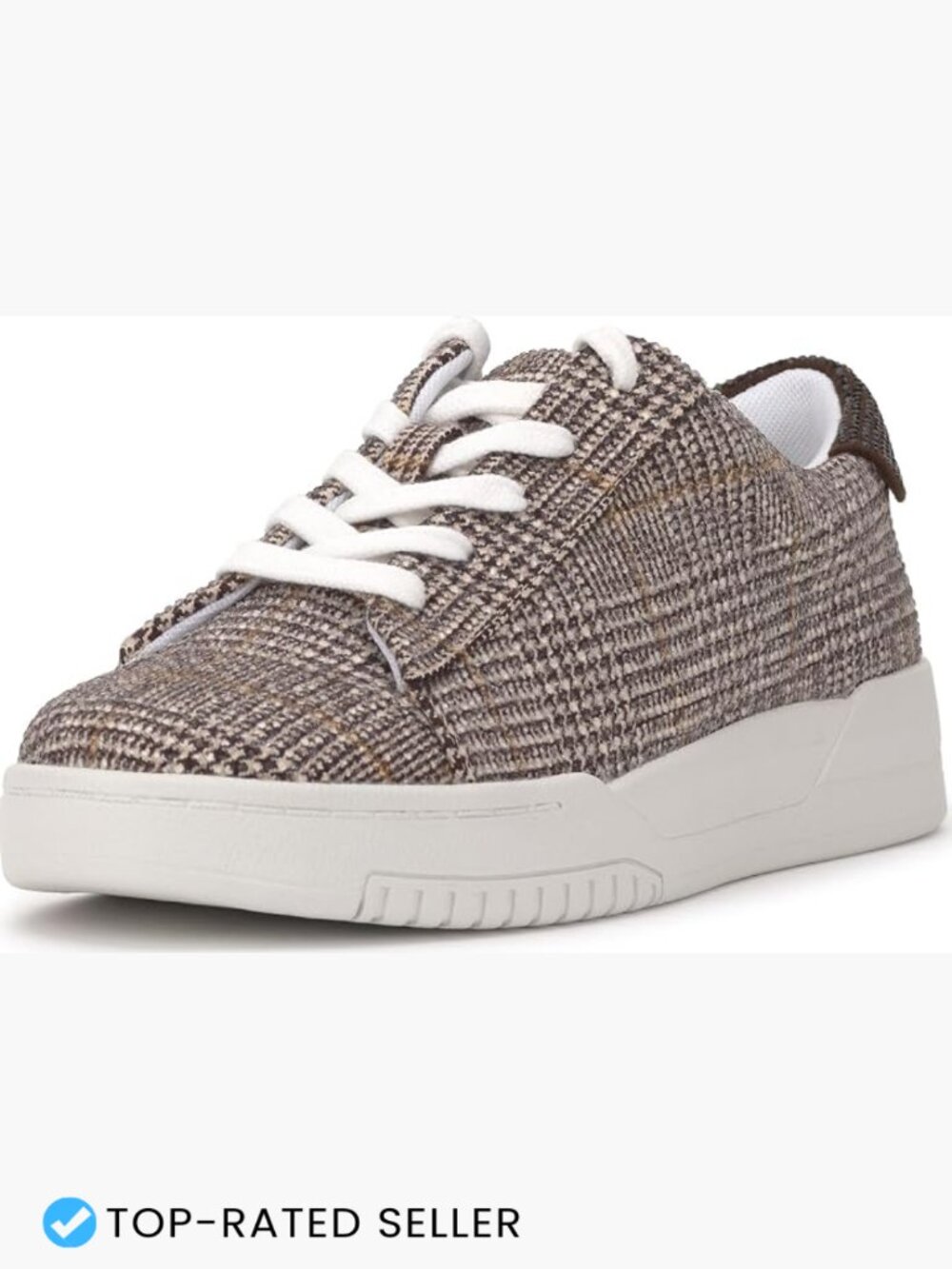 Rhinestone Embellished Platform Sneakers Lace Up Cushioned Casual Walking Shoes